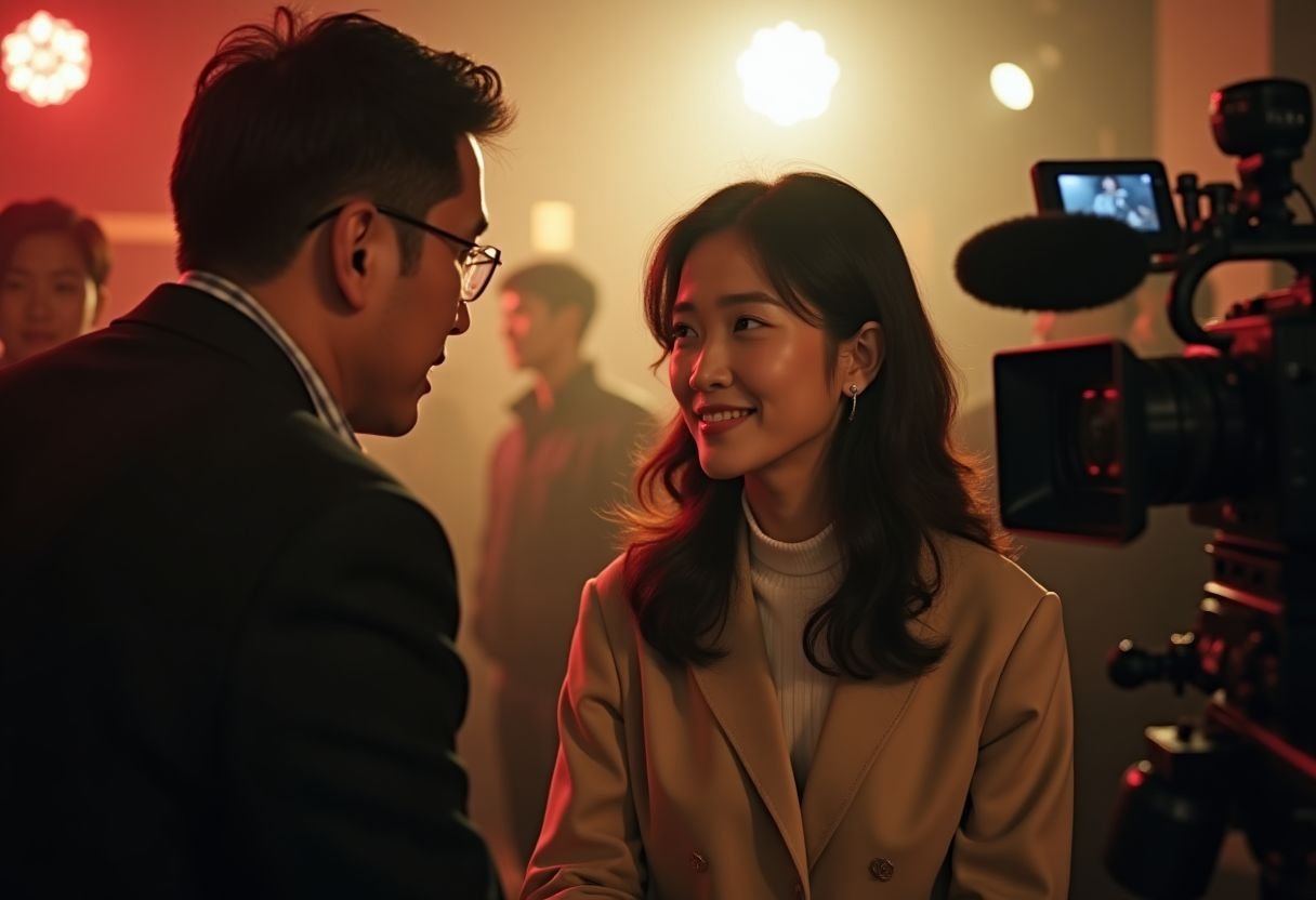 每日大赛 - 知名导演疑似出轨女二号，片场暧昧画面曝光